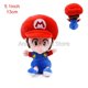 thumbnail image 3 of 35 Styles Super Bros Plush Princess Peach Goomba Toad Koopa Fire Flower Spiny Boo Waluigi Kamek Plushies Stuffed Toys for Kids, 3 of 5