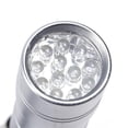 thumbnail image 4 of Lámpara Linterna de luz ultravioleta de mano Mini 12 LED Linterna Equipo de manicura (Azul claro) Sywqhk Para estrenar, 4 of 9