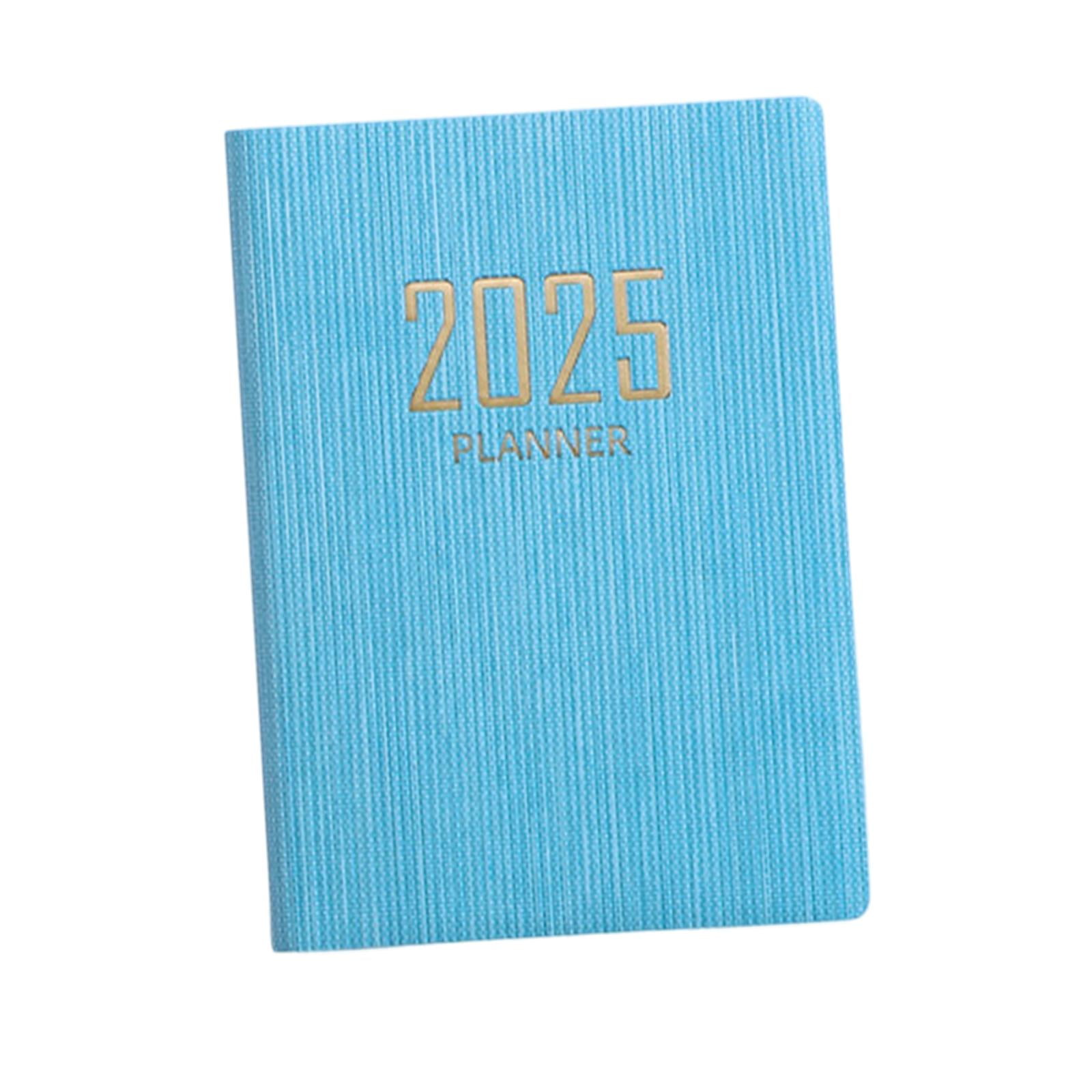 MAGIDEAL 6x2025 Portable Home Office Weekly and Monthly Planner Blue