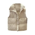 thumbnail image 2 of Awdenio Unisex Jackets for Women, Fashion Womens Waistcoat Vest Gilet Jacket Coat Outwear Solid Keep Warm Tops, 2 of 8