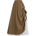 thumbnail image 4 of Vestido victoriano, renacentista, de cintura doble, retro, disfraz de Halloween, vestido para actuación escénica, 4 of 5