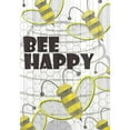 thumbnail image 3 of Kimberly, Allen 11x14 Black Modern Framed Museum Art Print Titled - Bee Happy, 3 of 5