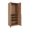 thumbnail image 6 of Lee Wardrobe Closet 3.0 from Engineered Wood in Golden Brown - Set of 2, 6 of 13