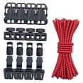 thumbnail image 4 of Kit de actualización de cordón elástico para mochila con mayor capacidad de almacenamiento, cordón elástico resistente para escalada Rojo, 4 of 8