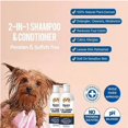 thumbnail image 4 of 1-3X 300ml Puppy Shampoo And Conditioner 2 In 1 Natural Moisturizing Shampoo Moisturizing Dog Shampoo For Sensitive Skin PH Balanced, 4 of 5
