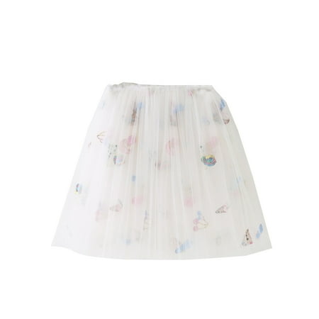 

Toddler Girls Dress Summer Fashion Dress Princess Dress Casual Dress Tutu Mesh Skirt Outwear Solid Colour