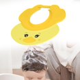 thumbnail image 2 of Jolie Petite Duck Bonnet de Douche pour Enfant Adorable Réutilisable Protection de Bain Bonnet de Bain Jaune, 2 of 8