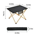 thumbnail image 2 of Ultralight Small Folding Camping Table with Aluminum Table Top, Beach Table for Sand with Carrying Bag,Prefect for Outdoor,Picnic,BBQ,Cooking,Festival, 2 of 8