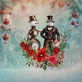 thumbnail image 2 of CafePress - A Steampunk Snowman - Pint Glass, Drinking Glass, 16 oz. CafePress, 2 of 4