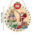 thumbnail image 2 of Festive Wooden Door Hanging Sign 118 Inch for Home Decoration, 2 of 5