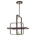 thumbnail image 2 of Livex Lighting - Bergamo - 6 Light Chandelier in Geometric Style - 25 Inches, 2 of 13