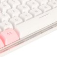 thumbnail image 3 of HLONK Clavier de Jeu Filaire 60 % Techniques Mécaniques Imitées Compact Clavier 61 Touches pour Joueur Dactylographe Rose Blanc, 3 of 8