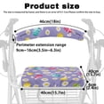 thumbnail image 6 of HELLHERO Happy Easter Back Cover Machine Washable Rollator Seat Cover & Stain Proof for Elder with Cover Only Waterproof, 6 of 7