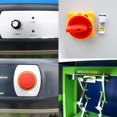 thumbnail image 3 of INTBUYING Paint Shaker Automatic Mixing Machine Manual Clamping Glue Paste Shaker Stirrers 110V 750W, 3 of 9