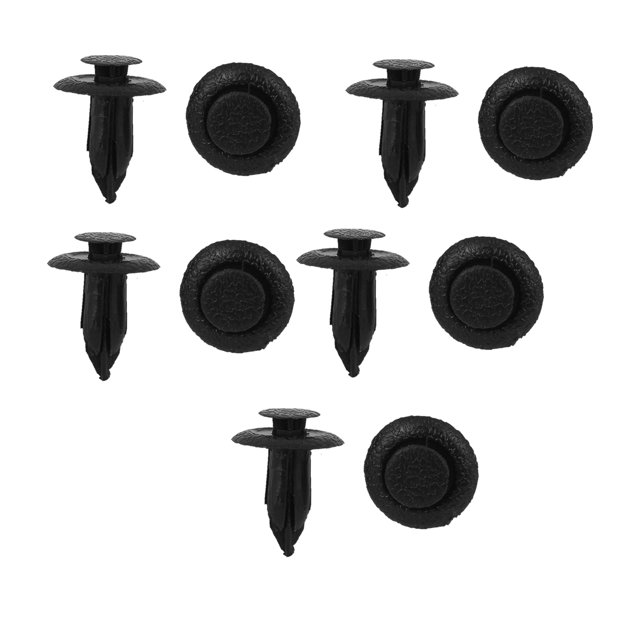 Unique Bargains 10x Clips de Fixation de Panneau de Carénage 6.3mm Style de Rivet en Plastique pour Suzuki