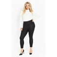 thumbnail image 2 of Avenue Women's Plus Size Nina Faux Leather Pant, 2 of 2