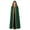 Green, variant on Halloween Cosplay Costume Exquisite Medieval Hooded Velvet Cape Cloak Outfit for Women Gir'ls Stylish Cosplay Party Holiday Party Masquerade Birthday Gift Theme Party Roleplay Party Apparel