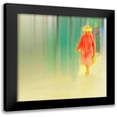 thumbnail image 1 of Ohlendorf, Anette 15x15 Black Modern Framed Museum Art Print Titled - Dame in Rot, 1 of 5
