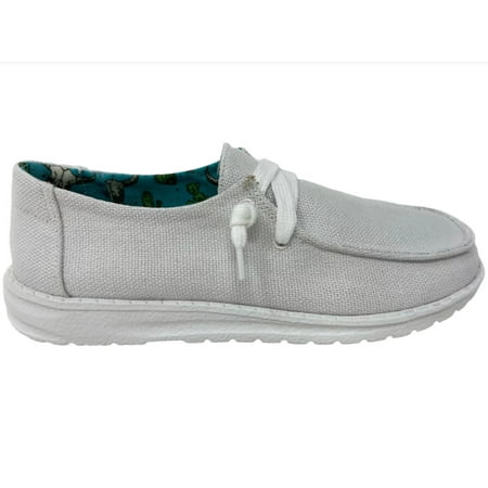

Gypsy Jazz Holly 5 White Slip On Shoes