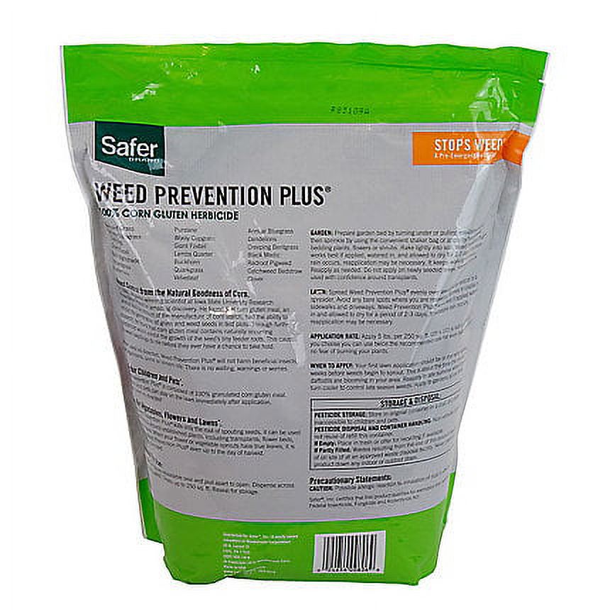 Safer Brand Weed Prevention Plus Fertilizer – 5 LB