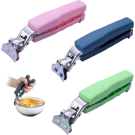 

Non Slip Kitchen Bowl Clip Kitchen Metal Tongs Pliers Cooking Hot Dish Clip Multifunctional Bowl Gripper Kitchen Anti-scalding Tool Clip Stain
