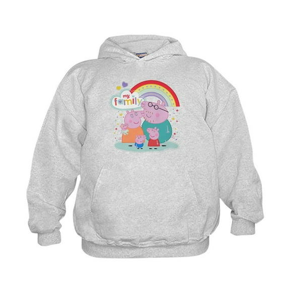 CafePress - Peppa Pig: My Family - Kids Hooded Sweatshirt, Classic Hoodie