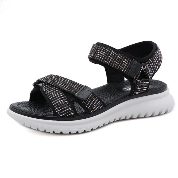 Sandalias Deportivas Atletismo Sandalias Antideslizantes para La Playa Verano (negro 42)