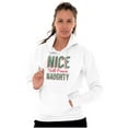 thumbnail image 3 of Christmas Nice Until Proven Naughty Hoodie Sweatshirt Women Men Brisco Brands L, 3 of 6