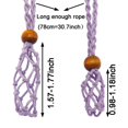 thumbnail image 3 of Cordon de Collier Vide Réglable en Filet Tressé pour Pendentif Cristaux, 3 of 4