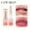 A, variant on pstuiky Lip Stain Marker, 4-color Warm Lip Balm Glitter Antidrying Long-lasting Hydrating Jelly Lipstick Lip Liner and Lipstick Combo