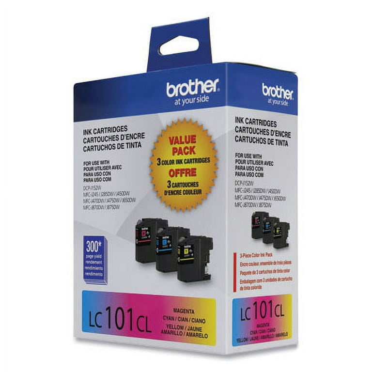 LC1013PKS Innobella Ink, 300 Page-Yield, Cyan/Magenta/Yellow LC1013PKS Innobella Ink, 300 Page-Yield, Cyan/Magenta/Yellow