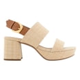 thumbnail image 1 of Sandalias Tacon Aerosoles Mujer Dama Camila Casual Playa beige 24 MX, 1 of 6