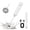 white, variant on Rechargeable Handheld Milk Frother, Dual Coil Electric Whisk with 3 Speed Settings. TYPE-C rechargeable stainless steel whisk, perfect for lattes, cappuccinos, matcha, hot chocolate, and creamy foam