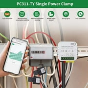 Tuya Smart Life Wifi Energy Meter 120 A With 2 Clamp Ct App Kwh