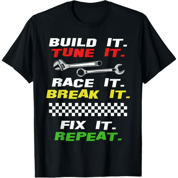 Funny Drag Race, Race Mechanic, Car Fan, Motorsport gift T-Shirt