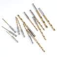 thumbnail image 2 of 13pc Metric Hex Shank Quick Change Titanium Coated HHS Twist Drill Bits Set for Power Tools (1.5-6.5mm), 2 of 6