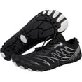 thumbnail image 6 of Wide Toe Box Barefoot Shoes for Hiking – Minimalist Footwear with anti-slip Outsole for unisex (black), 6 of 10