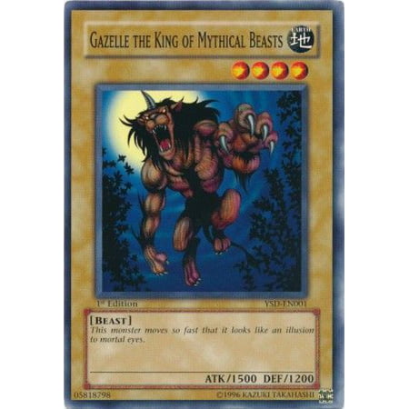 YuGiOh 2006 Starter Deck Gazelle the King of Mythical Beasts (Best Crystal Beast Deck)