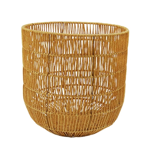 Cesta de mimbre de imitación de ratán Cestas de mimbre con asa de transporte Cestas para la colada Cestas para 33x33cm