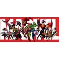thumbnail image 1 of Marvel Diamond Mosaic Avengers 5D Diamond Painting Disney Superhero Cross Stitch Movie Characters Rhinestone Art Teenage Gift35x100cm square Gao Jinjia LED, 1 of 2