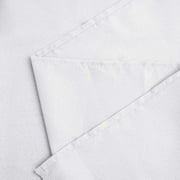 Efavormart 10 Pack Round Tablecloth, 120 Inch Stain & Wrinkle Resistant Washable Table Cloth, Decorative Polyester Fabric Table Cover for Banquet, Wedding, Dining- White