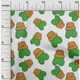 thumbnail image 2 of oneOone Cotton Flex Green Fabric Cactus Craft Projects Decor Fabric Printed By The Yard 40 Inch Wide, 2 of 5