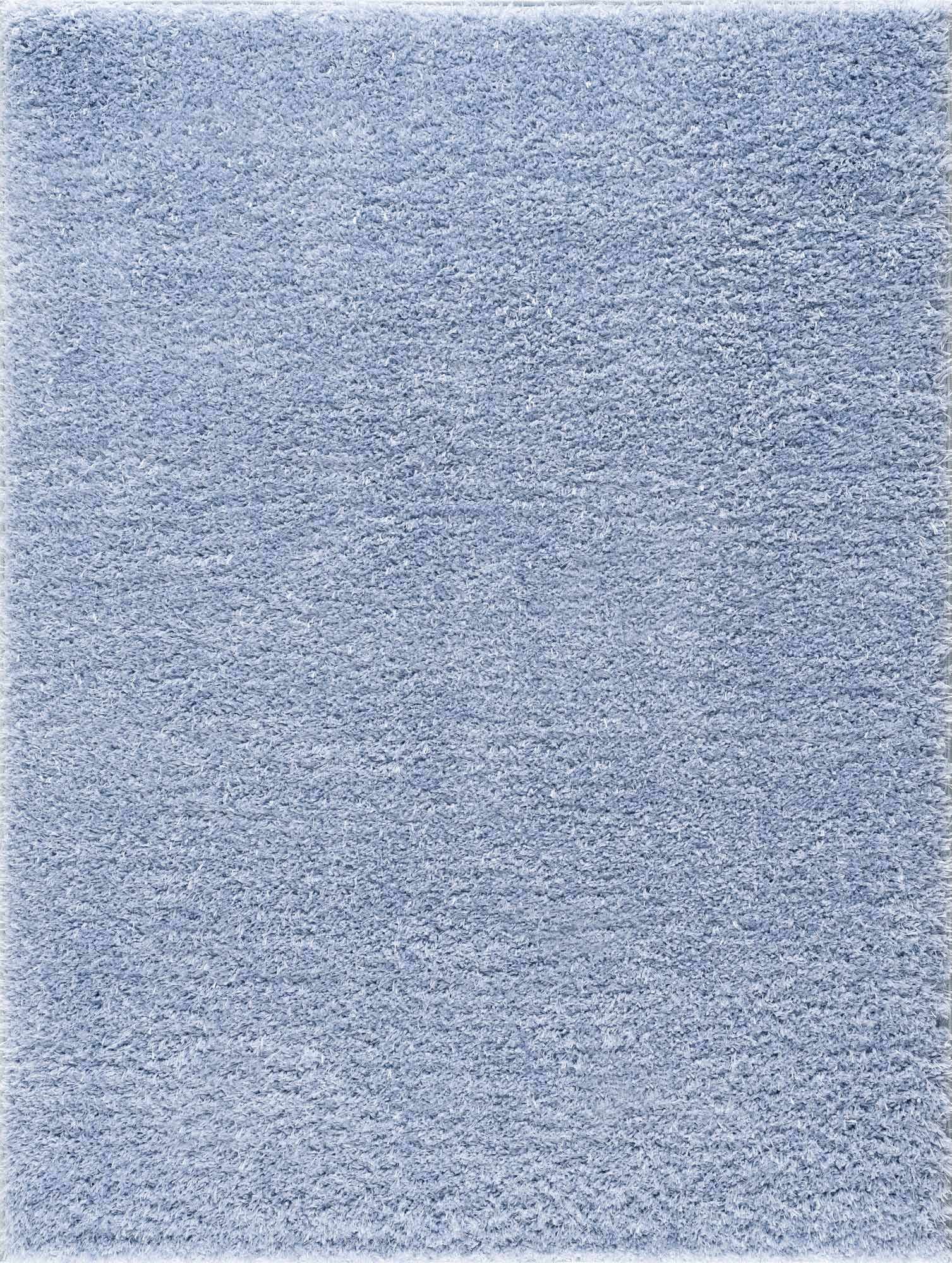 Hauteloom Faina Living Room, Bedroom Machine Washable Area Rug - Farmhouse - Plush Pile - Aqua - 8'10" x 12'
