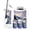 Color 3, variant on Bathroom Accessory Set 6 Piece Serene Evergreen Lake Landscape Art Trash can, Toothbrush Holder, Toothbrush Cup, Soap Dispenser, Soap Dish, Toilet Brush Holder