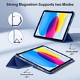 thumbnail image 6 of Getino Case for iPad a16 Case with Screen Protector, Compatible with iPad 11th Generation Case 11 Inch 2025 / iPad 10th Generation Case 10.9 Inch 2022, NavyBlue, 6 of 9