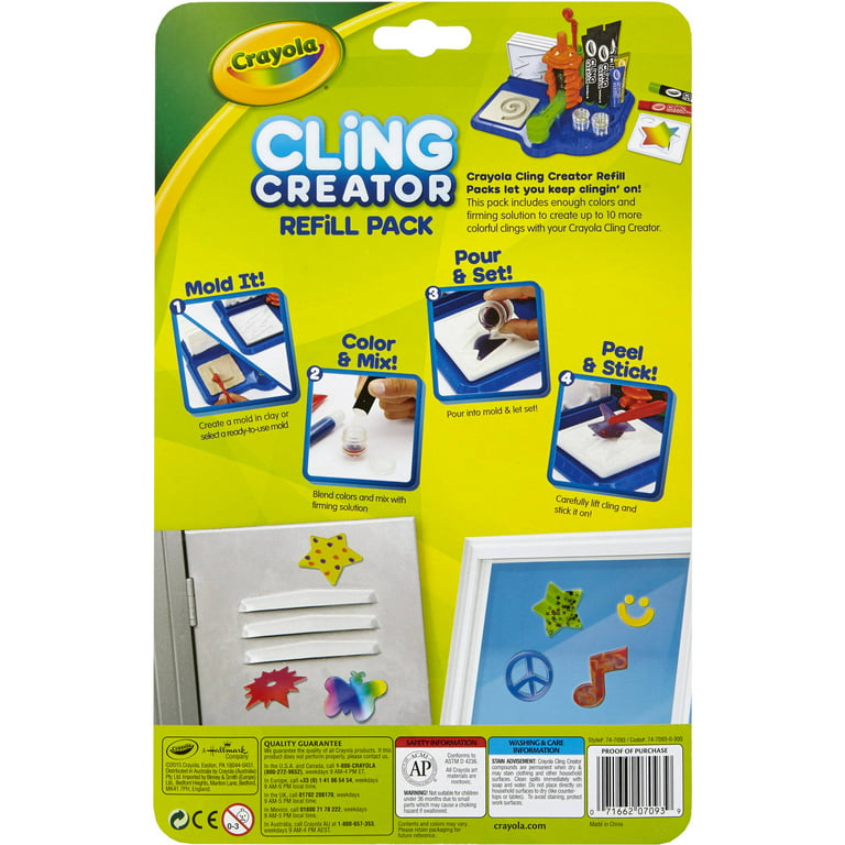 Crayola Cling Creator - Designer Gelsticker