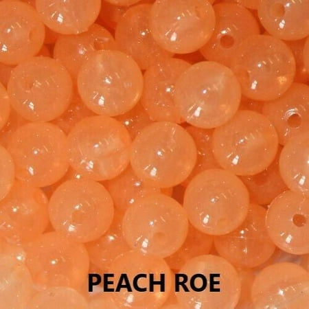 UPC: 0878779006154 | Troutbeads Peach Roe 6-14mm Trout Fishing Bead (12mm)