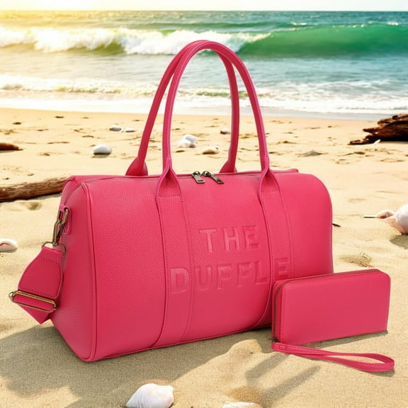 BagParty Spring Duffle Set, Fashion Women Duffle Bag for Family, Travel, Business Trip, Large Capacity Duffle for Girls, Functional Duffle