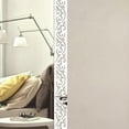 thumbnail image 4 of Lefu 10Pcs Wall Mirror Stickers, 3D Mirror Art Kick Line Wall Sticker Acrylic Decal Home Room Decor, Silver L, 4 of 7