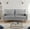 Grey, variant on Zephyr 69" Modern Contemporary Sofa, Velvet Upholstered Loveseat Couch with Tassle Sewn Back Cushion, Blue